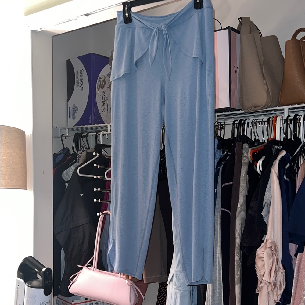 NWOT Free People FP Movement Baby Blue Yoga Pants Size: Small